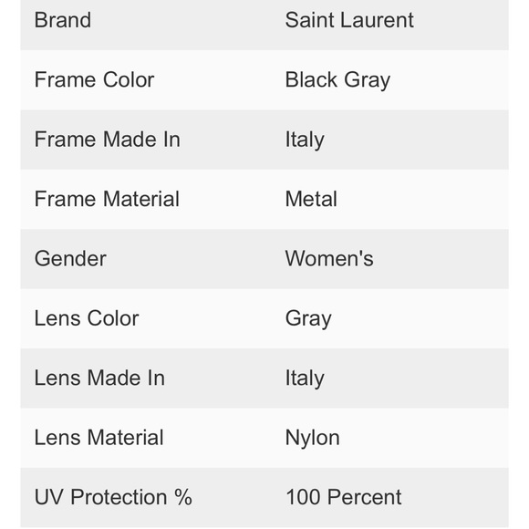 YSL- Saint Laurent Sunglasses SL M43/F - Picture 12 of 15